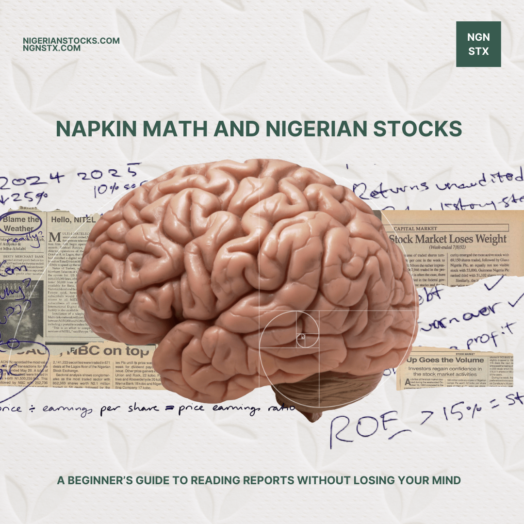 Napkin Math and Nigerian Stocks: A Beginner’s Guide to Reading Reports Without Losing Your Mind